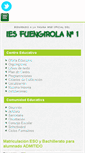Mobile Screenshot of iesfuengirola1.net